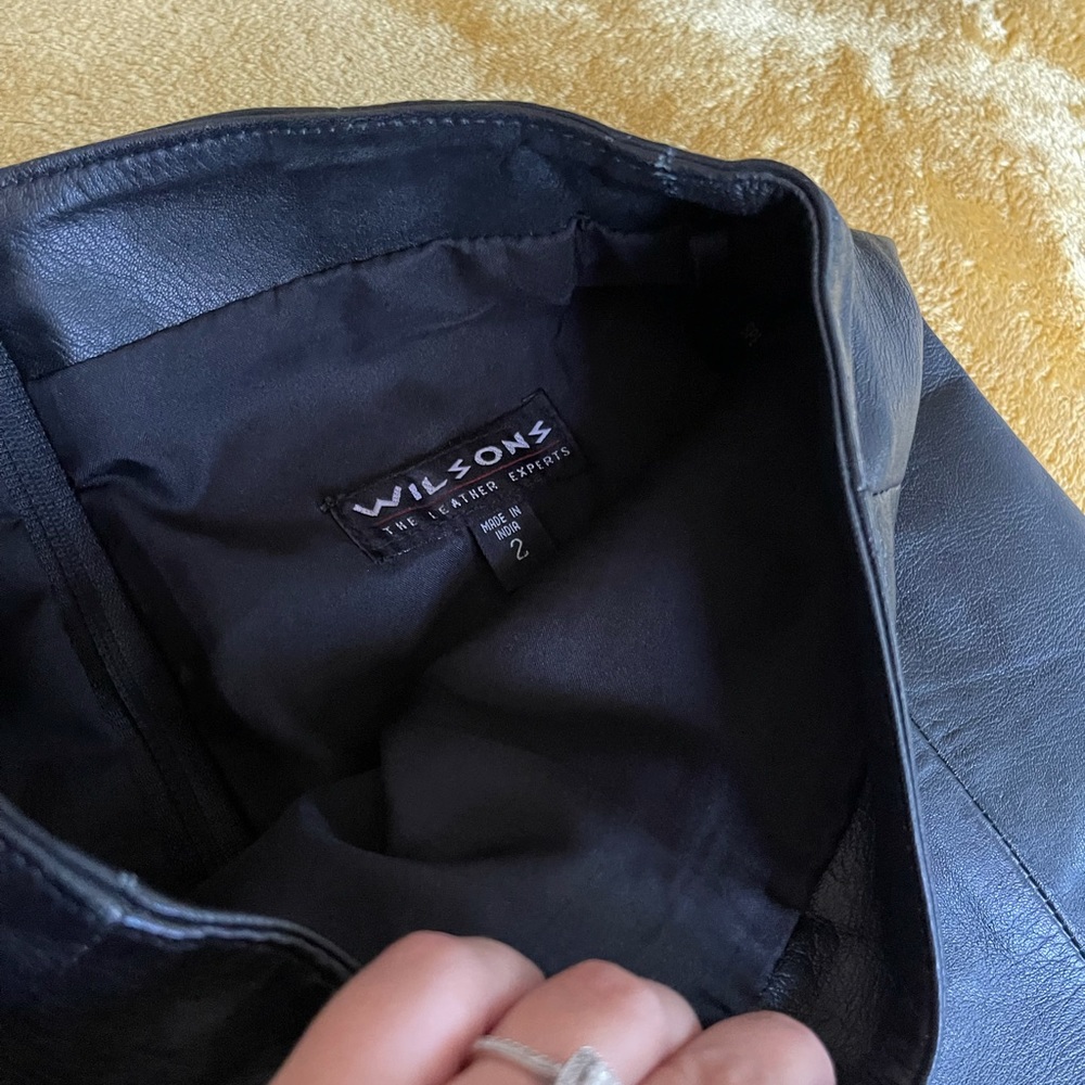 Wilson’s leather skirt size 2 - Picture 3 of 8